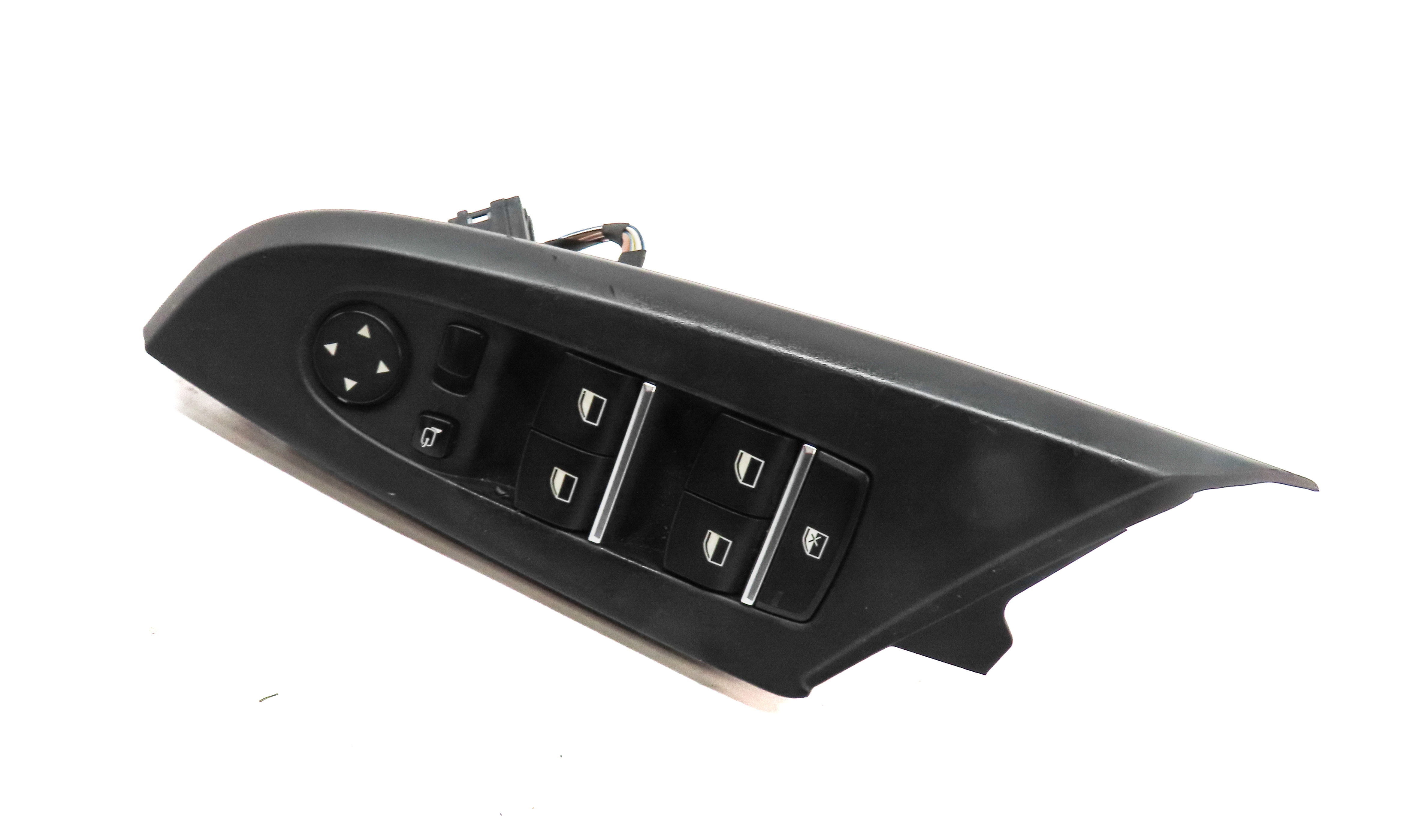 2011 BMW X3 (F25) FRONT LEFT DRIVER MASTER POWER WINDOW SWITCH w/PFOLD TRIM — exact item pictured